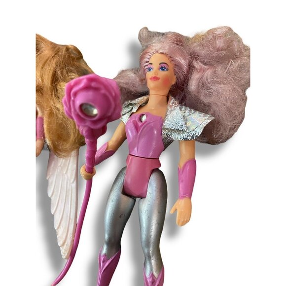 Vintage 1984 She-Ra Princess Of Power Glimmer & Angella Motu Figures Lot - Picture 3 of 7